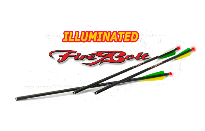 Illuminated Firebolt Arrows 3-pack (order # 22CAVIL-3)